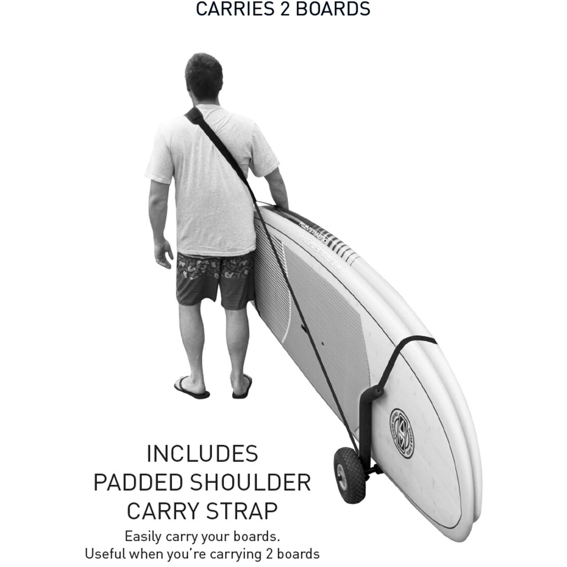 Ocean & Earth Double Sup Longboard Adjustable Trolley, 170,00 €