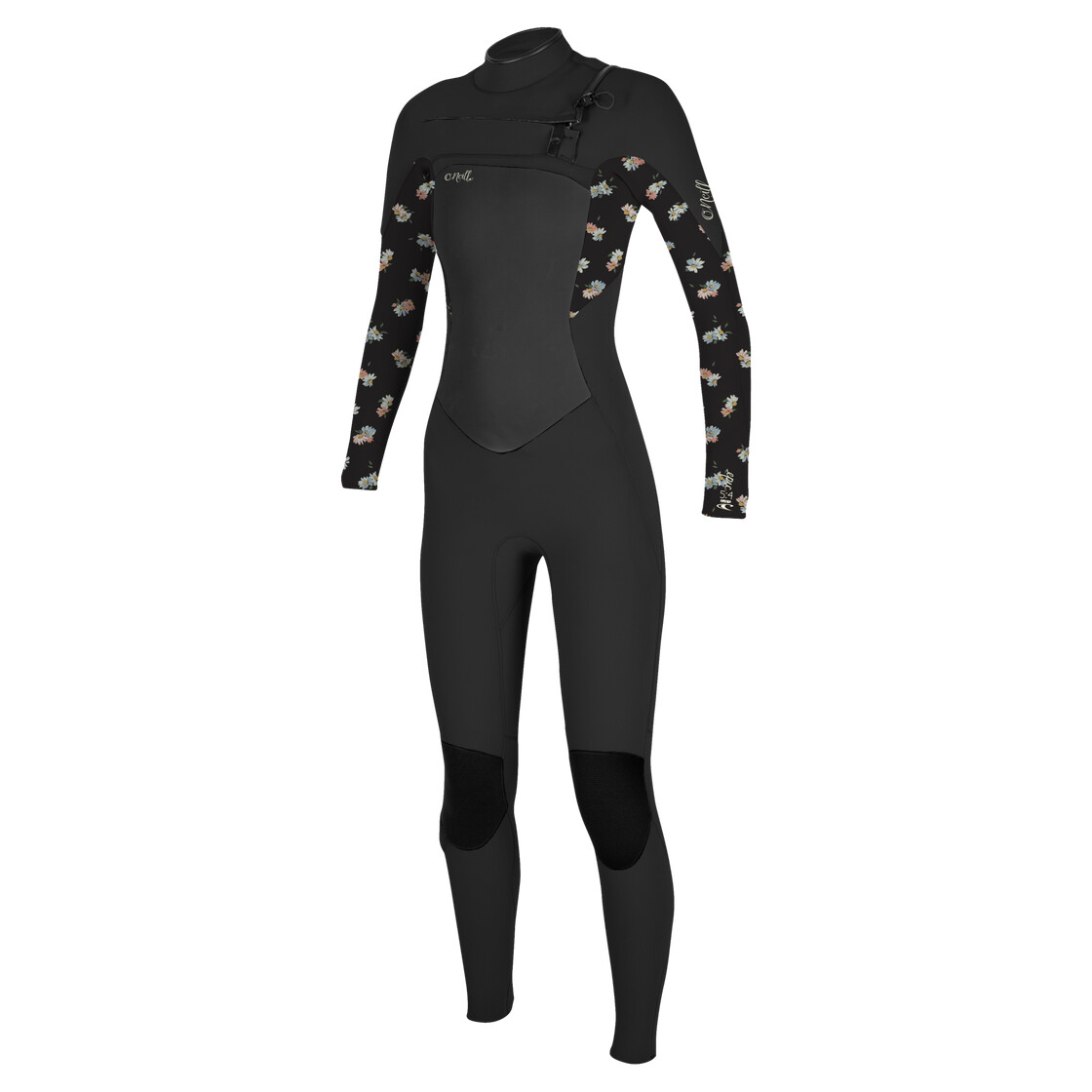 Oneill Wetsuits Wms Epic 54 Chest Zip Full Blackcindydaisy Womens 18360 