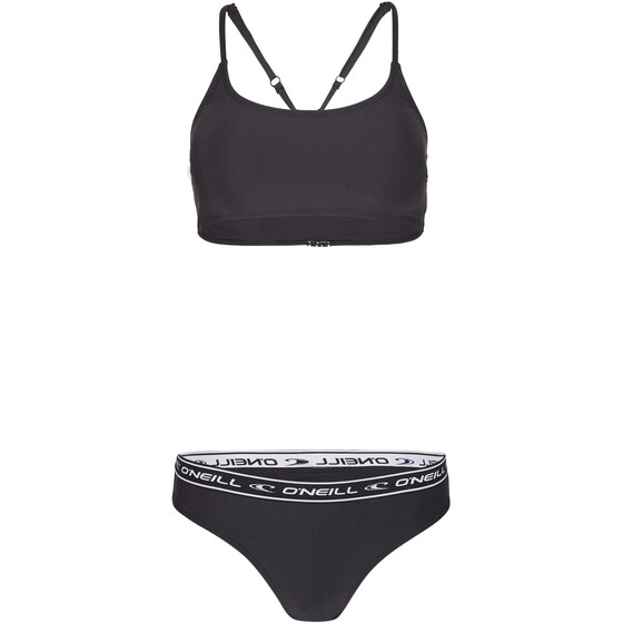 TANDEM REVERSIBLE BIKINI TOP - Black/White