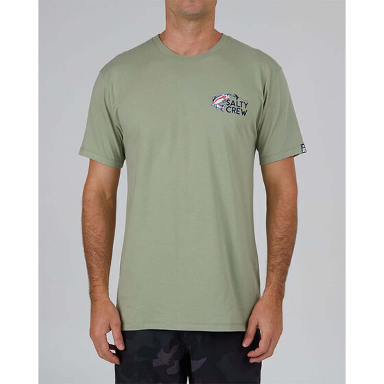 Salty Crew Gone Fishing standard SS Mens T Shirt - Blue Heather – SURF  WORLD SURF SHOP