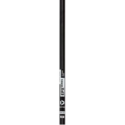 Duotone EPX RDM 400 Windsurf-Mast aus 25% Prepreg-Carbon auf weißem Hintergrund.